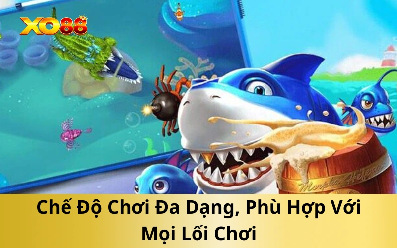 Chế Độ Chơi Đa Dạng, Phù Hợp Với Mọi Lối Chơi