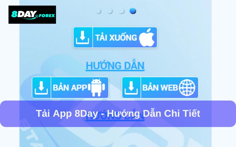 Hướng dẫn tải App 8Day trên điện thoại thành công